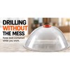 Transparent Hole Saw Dust Collector for Drywall and Ceiling Cutting