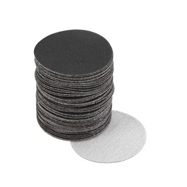 TOP-VIGOR 50Pcs 50mm Wet and Dry Sanding Discs, 240 Grit 2 Inch Hook and Loop Sandpaper Electrostatic Sand Planting Silicon Carbide Sanding Discs