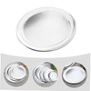 Operitacx Metal Pizza Pan Heat Resistant Oven Tray Durable Non