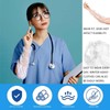 BringLucky 100Pcs Disposable Arm Sleeves Covers Durable Plastic Disposable Sleeves