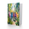 Artery8 Greeting Card Colourful Horses Running Through Forest Abstract Blank