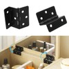 sunnates 4 PCS Three Fold Retro Hinge Chest Hinges Hardware