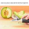 Telituny Brix Refraktometer 0-32%, Zuckergehalt Messgerät mit ATC, Tragbares Zucker