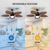 YITAHOME Ceiling Fans with Lights and Remote Control, 44 Inch