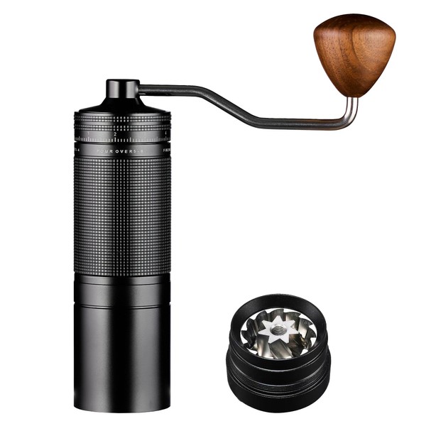 Zalnuuk Zalnuuk Z30 Manual Coffee Grinder with 7 Star Stainless