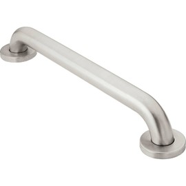 Moen R8932P Bathroom Safety 32-Inch Grab Bar with Concealed Screws, Peened
