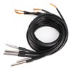5Pcs Temperature Probe Sensor Stainless Steel Waterproof Cable Thermometer