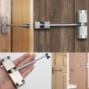 WANLIAN Spring Door Closer, Stainless Steel Adjustable Automatic Door Closer