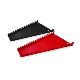 PrimesTools 16-Tools Wrench Tray, Standard Red & Standard Black (2 Pack)
