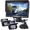 iPoster 7'' Backup Camera and Monitor Dual Mounts Back Parking