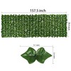 DearHouse Artificial Ivy Privacy Fence, 157.5x39in Artificial Hedges Fence and