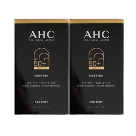 AHC Masters Air Rich Sun Stick 22g (SPF50+) 2pcs / AHC 마스터즈 에어 리치 선스틱 22g(SPF50+) 2개