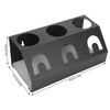 Household 3 Holes Bottle Drain Drying Rack Cup Holder Drainer