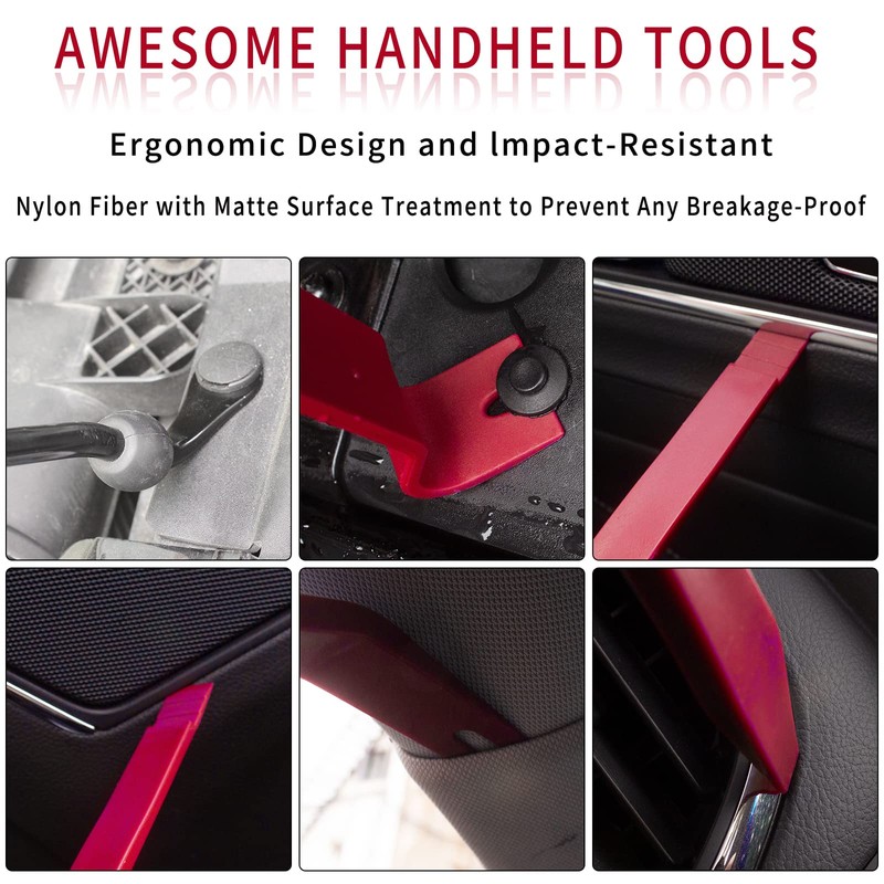 Wetado Auto Trim Removal Tools Kit, 9pcs Car Door Panel