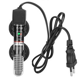 Submersible Aquarium 25 W Fish Tanks Heating Rod Anti-Explosion Constant Temperature EU Plug 220 V - 240 V Heater, Tank Heater Mini 26 °C for Saltwater