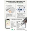 Genérico Localizador GPS Doble Señal iOS/Android Blanco