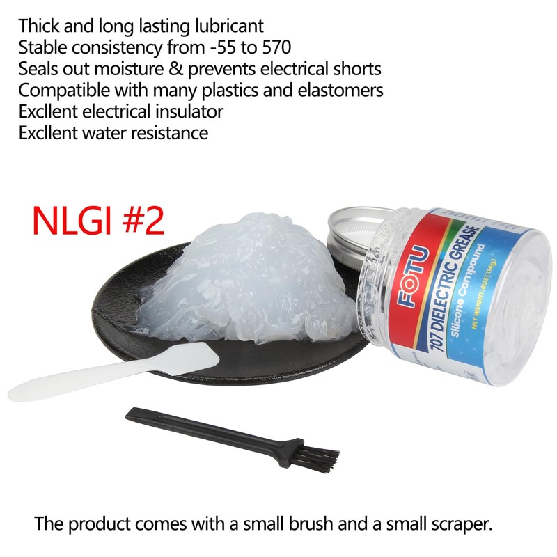 FOTU 707 Dielectric Grease: Electrical, Battery & Spark Plug Sealant