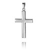 JEVELION 925 Sterling Silver Large Cross Pendant for Women, Men