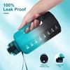 GEMFUL 2.2 Liter Big Water Bottle with Time Marker 74