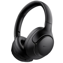 Boompods Orbit ANC - Over Ear Active Noise Cancelling Headphones - Lightweight Wireless Over-Ear Headphones with Microphone, Bluetooth Earphones, USB-C Charging, 18+ Hour Sound/Music Playtime, Black