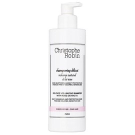 Christophe Robin Delicate Volumizing Shampoo with Rose Extracts 400ml - Old Packaging