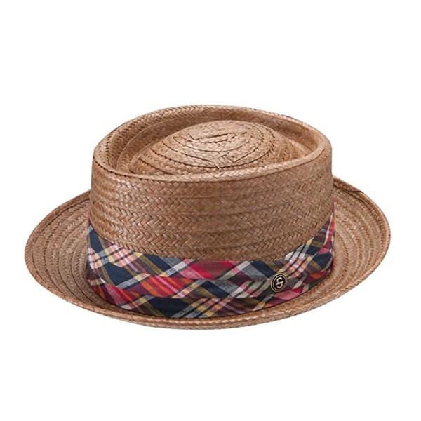 Stetson & Dobbs Men's Madrigal Pork Pie Hat, Brown -