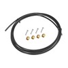 BULLSPANN Bicycle Brake Hose and Brass Connection Insert Kit for