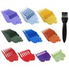 Bedaily Professional Hair Clipper Guards Cutting Guides w/1 Brush Fits
