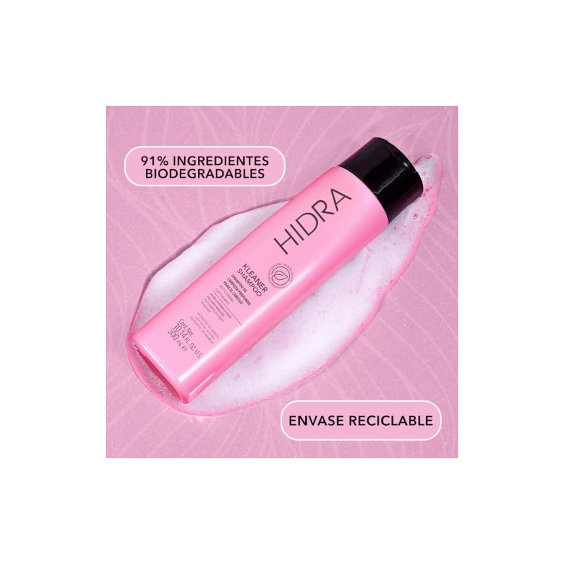 HIDRACOLOR Kleaner Shampoo Limpieza Profunda Cabello, Elimina Grasa 300ml