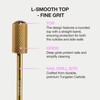 CURACORO Curacoro Nail Drill Bits 3/32' - L-Shape Smooth Stop