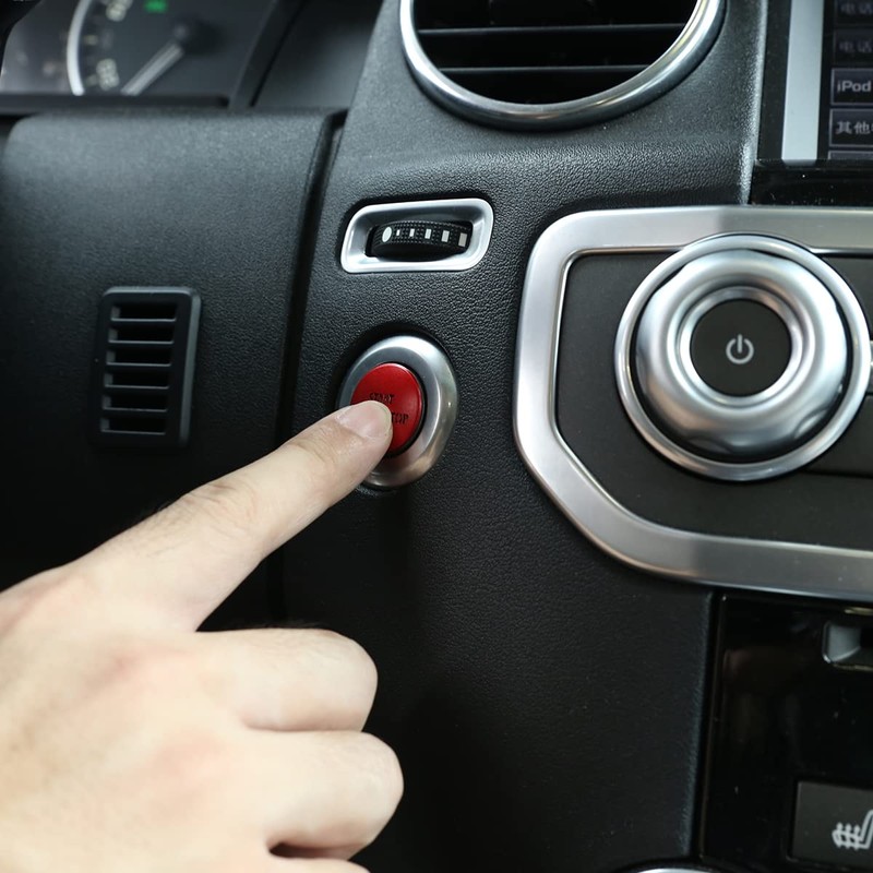 LLKUANG Engine Start Stop Push Button Switch Sticker Cover for