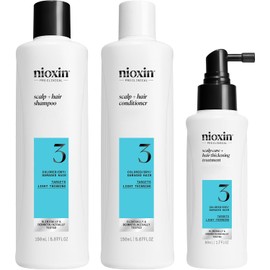 Nioxin Hair System Care Trial Kit, System 3 (Color Treated Hair/ Normal to Light Thinning), 3 ct.