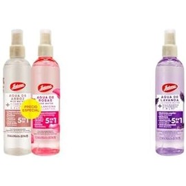 Jaloma. Duo Pack Agua de Rosas 250 ml y Agua de Arroz 250 ml + Agua de Lavanda Tonico Facial Relajante y Refrescante 250ml