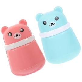 Recipiente para Talco Ñiño Borla, Oso, 2 Piezas, Pp                                                                                                   