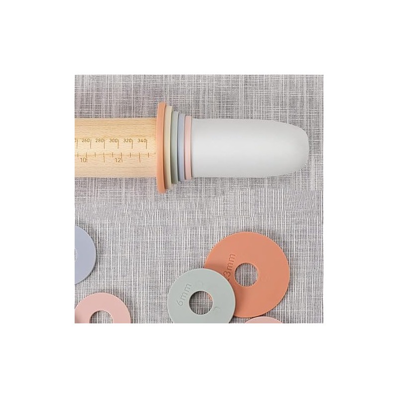 Geesta Rolling Pin Replacement Handle One Piece