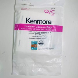Kenmore 4pc NEW KENMORE 53291 CANISTER VACUUM BAGS C Q KM48751-12 PANASONIC C-18 5055