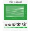 Syntus Slow Cooker Liners, 60 Count Cooking Bags Large Size