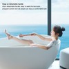 Electric Bath Brush Rechargeable Waterproof Detachable Cordless Body Scrubber Back