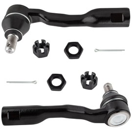 MYSMOT ES80381 ES80382 Front Outer Tie Rod Ends Left & Right for Toyota Sequoia 2003 2004 2005 2006 2007 Tundra 2003 2004 2005 2006, 4504609210 4504609350 4504709090 4504709140, Pack of 2