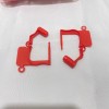 Padlock Seal Tags Health Care Logistics Un-Numbered Red Plastic 100