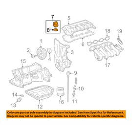 Toyota 12180-38030 Oil Filler Cap Sub Assembly