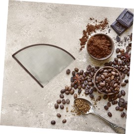 Gatuida Coffee Dripper Reusable Stainless Filter for Convenient Brewing Durable and Easy to Clean Coffee Mesh Strainer for Cup Serving for Home