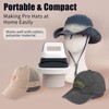 UOKRR Hat Press, Mini Hat Heat Press Machine for Caps
