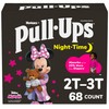 Pull-Ups Girls' Nighttime Potty Training Pants, Training Underwear, 2T-3T (16-34