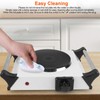Electric Hot Plate, Electric Single Burners for Cooking, 1000W Countertop