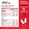OBY Enzimas Digestivas Avanzadas: 7 Enzimas + 20 Billones Probióticos
