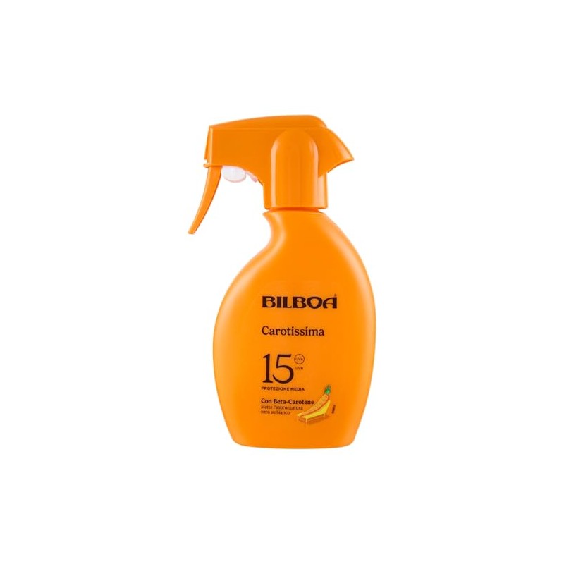 Bilboa Carotissima Solar Trigger SPF 15 Body Tanning Formula with
