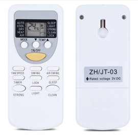 HZIME New ZH/JT-03 ZHJT03 ZHJT 03 Replacement AC A/C Remote Control Compatible for CHIGO Air Conditioner ZH/JT-01 ZHJT01 ZHJT03