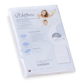 aqua-textil Welfare Mattress Protector 180 x 200 cm Bamboo Fibre Underbed Polyurethane TPU Pad Waterproof Protective Cover