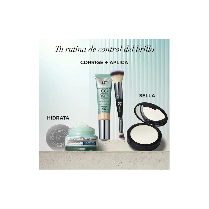 It Cosmetics Cc+ Natural Matte Cream Base De Maquillaje 32ml